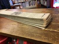 【新聞連載切り抜き】 「勇士は還らず」 朝日新聞（夕刊）　1993年10月～1994年8月　全256回　完