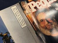 Jerry Garciaジェリー・ガルシア（The Grateful Deadグレイトフル・デッド）関連洋雑誌5冊一括・シール1枚付き　