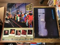 ジャコ・パストリアス　関連セット（WEATHER PEPORT含む）　12点一括（雑誌10冊／ライブパンフレット2点）　＜1978年日本公演パンフレットにピーター・アースキンの宛名付きサイン入り＞