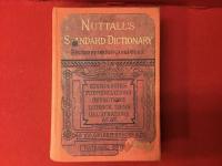 【ホームメイドルリュール〈自家補強製本〉】NUTTALL'S STANDARD DICTIONARY OF THE ENGLISH LANGUAGE（ナットールスタンダード英語辞典）