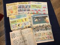 米「Los Angels Times」紙「PEANUTS（ピーナッツ）」73回（1986年3/16～1988年7/31ランダム）分＋その他6紙7回、計80回分一括　SNOOPY（スヌーピー）