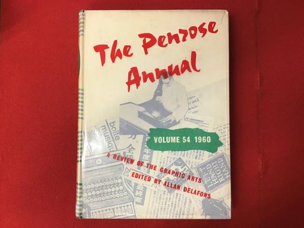 洋書】「The Penrose Annual volume 54, 1960」A Review of the 