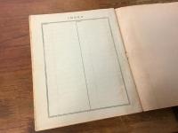 【未使用】古いノート（縦書き用）　・BOOKMAN NOTE BOOK SANSEIDO＜D・2＞ 2冊　・NOTE BOOK MITSUKOSHI(表紙に小ヤブレ小印)