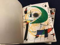 ジョアン・ミロ リトグラフ　Ⅰ (石版画作品総図録 1930-52)／Ⅱ（石版画作品総図録 1953-1963）全2巻揃　オリジナルリトグラフ各11点ずつ、計22点揃 限定980部の内881番