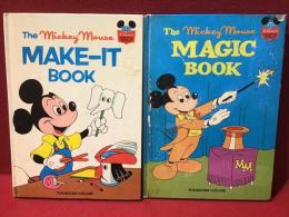 【洋書絵本】The Mickey Mouseシリーズ「MAGIC BOOK」「MAKE-IT BOOK」2冊一括