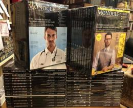 【イギリスの雑誌】『MONOCLE』（モノクル） A BRIEFING ON GLOBAL AFFAIRS,BUSINESS,CULTURE,&DESIGN　創刊号（2007年3月）～第53号（2012年5月）まで　53冊一括（別冊付録の詳細解明不可、だいたいあるのではと思います）