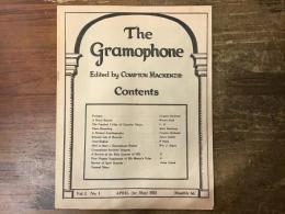 【洋書冊子】The Gramophone （イギリス・レコード批評誌グラモフォン「Gramophone」1923年創刊号の復刻版）