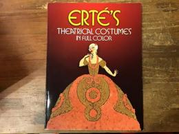 【洋書】Erté's Theatrical costumes in full color　エルテ（フランスのデザイナー、ロマン・ド・ティルトフ）の舞台衣装