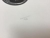 NINE NUTS　柄澤齊の版画全9点のうち7点欠　2点のみ（Ⅰ、本を運ぶフクロウの図、Ⅱ、ユニコーンの図）　新潮社版吉田健一集成装画　限定99部