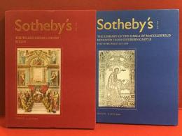 【洋書】Sotheby's　London　・THE WARDINGTON LIBRARY BIBLES (12 JULY 2006)　・THE LIBRARY OF THE EARLS OF MACCLESFIELD REMOVED FROM SHIRBURN CASTLE PART SEVEN;BIBLES 1477-1739(11 APRIL 2006)
（サザビーズ　オークションカタログ・ウォーディントン図書館聖書・シャーバーン城から移されたマクルズフィールド伯爵の図書館 第 7 部;聖書 1477-1739）
2冊一括