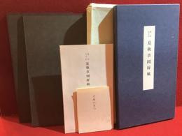 重要文化財「夏秋草図屏風」洒井抱一筆　ミニチュア（27.9cm×25.6×2枚）