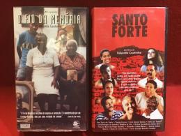 【輸入盤VHS】ブラジルのドキュメンタリー作家エドゥアルド・コウチーニョ監督作品２本（「O Fio Da Memoria（’91）」「Santo Forte（'99）」）一括