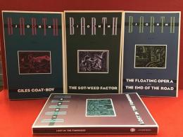 【洋書ペーパーバック】Anchor Books版ジョン・バース初期5作品・4冊一括（『The Floating Opera フローティング・オペラ＆The End of the Road 旅路の果て』『The Sot-Weed Factor 酔いどれ草の仲買人』『Giles Goat-Boy やぎ少年ジャイルズ』『Lost in the Funhouse びっくりハウスの迷子』）
