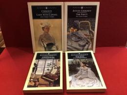 【洋書ペーパーバック】ペンギン・クラシックス版チェーホフ短編集４冊一括（『The Kiss And Other Stories』『The Fiancée And Other Stories』『The Party And Other Stories』『Lady With Lapdog And Other Stories』）