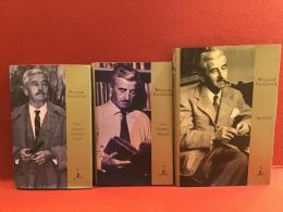 【洋書ハードカバー】Modern Library版フォークナー３冊一括（『The Sound And The Fury 響きと怒り』『Go Down, Moses 行け、モーセ』『Snopes スノープス家（スノープス家の物語3作品「The Hamlet 村」「The Town 町」「The Mansion 館」）』）