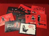 『Emily THE STRANGE　30 POSTCARDS』エミリー・ザ・ストレンジ ポストカード30枚（15種×2枚ずつ）セット