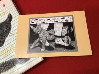 Felines（猫類）：Great Poets on Notorous cats 偉大な詩人の猫の詩アンソロジー ※ポストカード付き