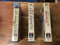 【VHS】「スパイダーマン」ニコラス・ハモンド主演版　日本で発売されたVHS全3本一括　「スパイダーマン」「スパイダーマン　プルトニウムを追え」「スパイダーマン　ドラゴンズ・チャレンジ」