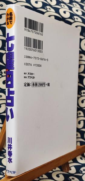 名前でわかる七曜日占い(川井春水) / 鴨書店 / 古本、中古本、古書籍の