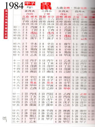 風水天地 萬年暦（小）増訂版(羅量編輯) / 古本、中古本、古書籍の通販