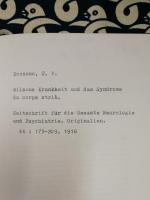 ウイルソン病 Wilsons Krankheit und das Syndrome du corps strie. Zeitschrift fur die Gesamte Neurologie und Psychiatrie. Originalein. 44:173-209,1918