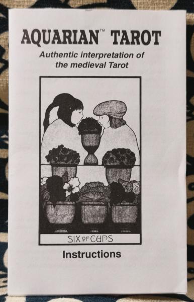 Aquarian Tarot Deck アクエリアンタロット(David Palladini