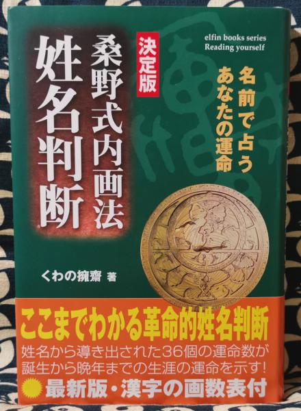桑野式内画法姓名判断: 名前で占うあなたの運命 決定版 | くわの