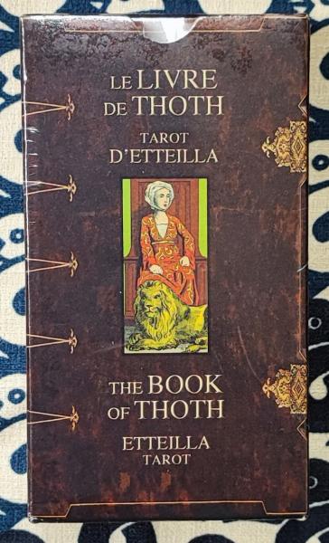 Book of Thoth Etteilla Tarot トートの書 エッティラ タロット