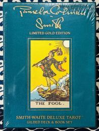 スミス・ウェイト・デラックス・タロット＜限定版＞ Smith-Waite Deluxe Tarot: Gilded Deck & Book Set