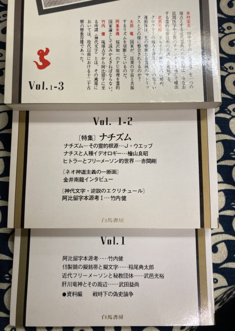 迷宮（全3冊）沈黙の文化の系譜と伝承を探る(武田洋一編 竹内健・金井