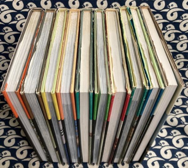 裏千家茶道教本 点前編（全10冊）(千宗室) / 古本、中古本、古