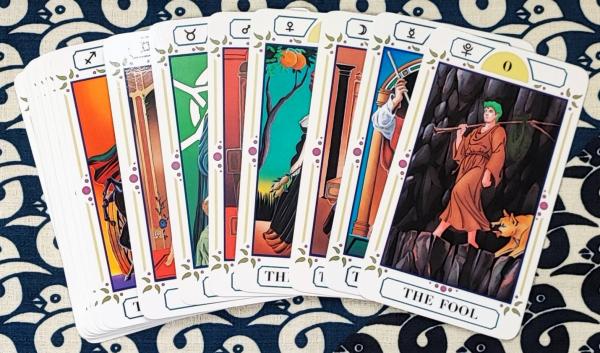 愛のタロット占い（オリジナルカード22枚付）(ジョージ土門) / 古本