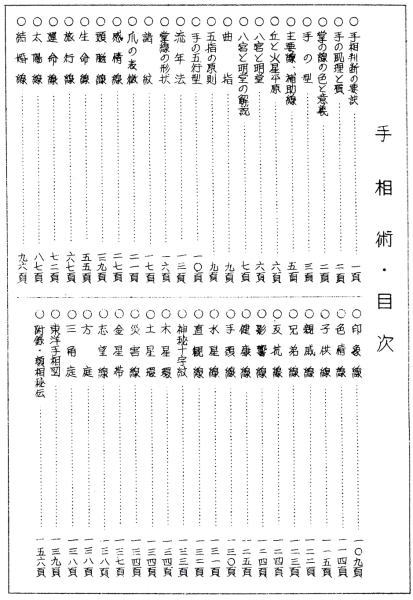 秘伝図解 手相術実占集(尾栄大寛) / 鴨書店 / 古本、中古本、古書籍の
