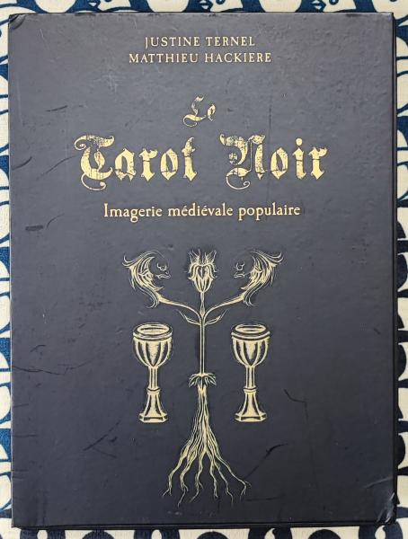 Le Tarot Noir ブラック タロット(JUSTINE TERNEL / MATTHIEU HACKIERE