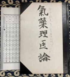 写本　気薬理医論　(原題/大気薬用必携）