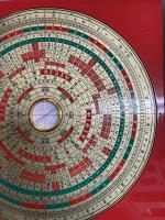 奇門遁甲用別製　羅経盤　八寸六分