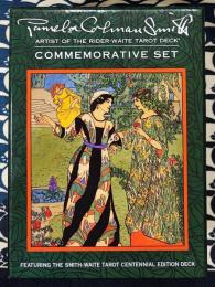 PAMELA COLMAN SMITH COMMEMORATIVE SET ARTIST OF THE RIDER-WAITE TAROT DECK パメラ・コールマン・スミス コメモラティブセット