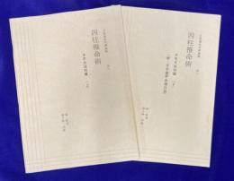 五術運命学講義録　巻九・巻十　四柱推命術　子平大法科篇（上下）2冊セット　　附・子平遁甲合婚口訣