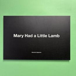 Mary Had a Little Lamb