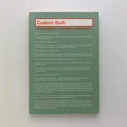 Custom Built a Twenty-Year Survey of Work by Allan Wexler