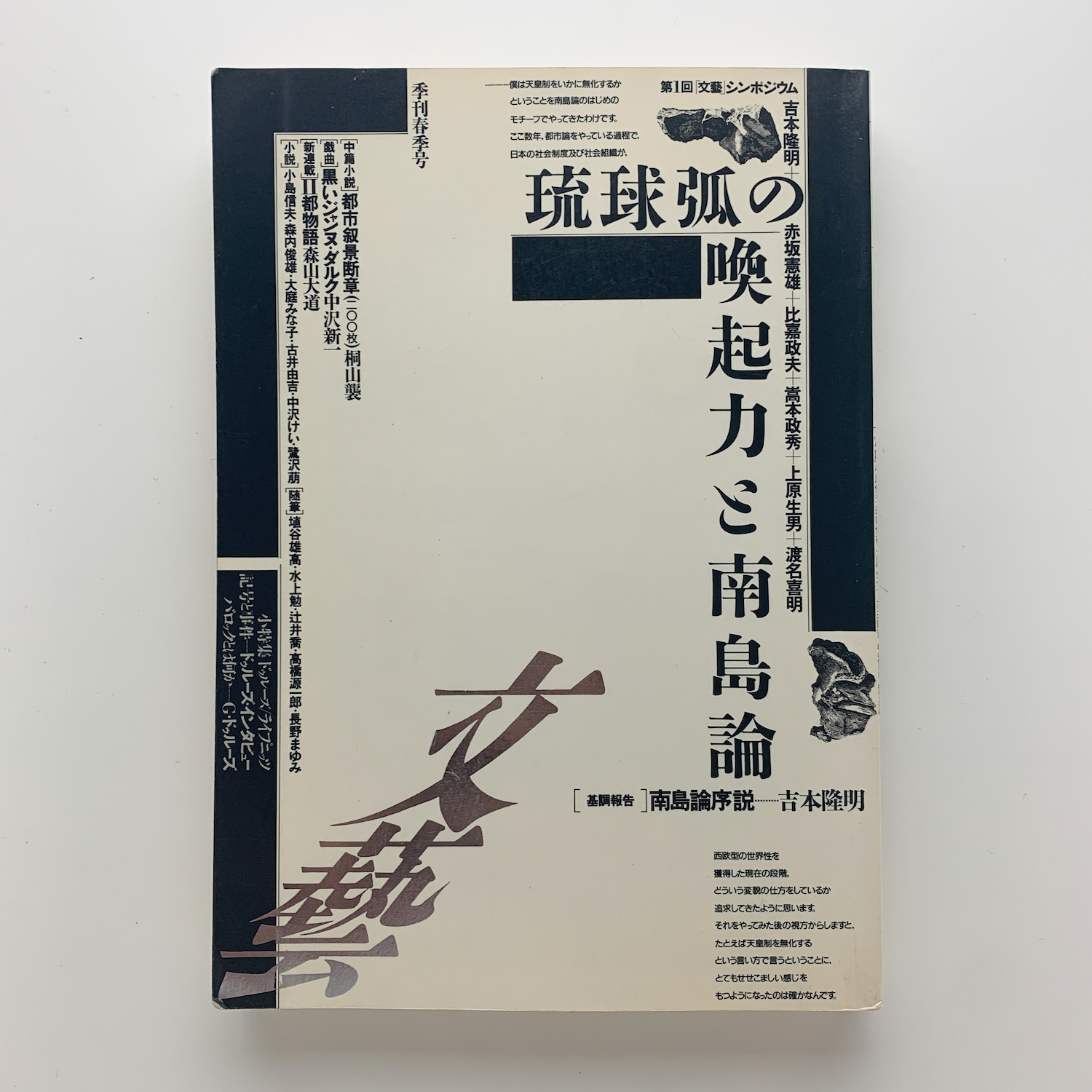 文藝 季刊春季号 琉球弧の喚起力と南島論 / 古本、中古本、古