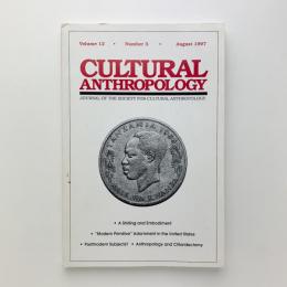 CULTURAL ANTHROPOLOGY　vol.12 no.3　Aug 1997