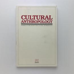 CULTURAL ANTHROPOLOGY　vol.8 no.2　May 1993