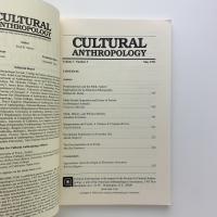 CULTURAL ANTHROPOLOGY　vol.7 no.2　May 1992