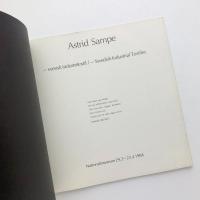 Swedish Industrial Textiles｜Astrid Sampe