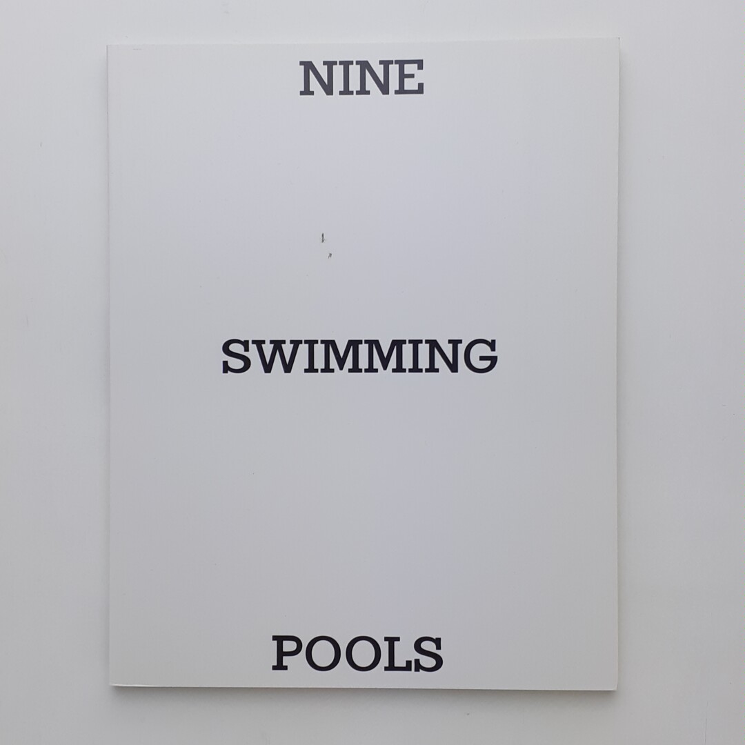 初版　NINE SWIMMING POOLS ホンマタカシ NINE SWIMMING POOLS(ホンマタカシ) / 古本、中古本、古書籍の