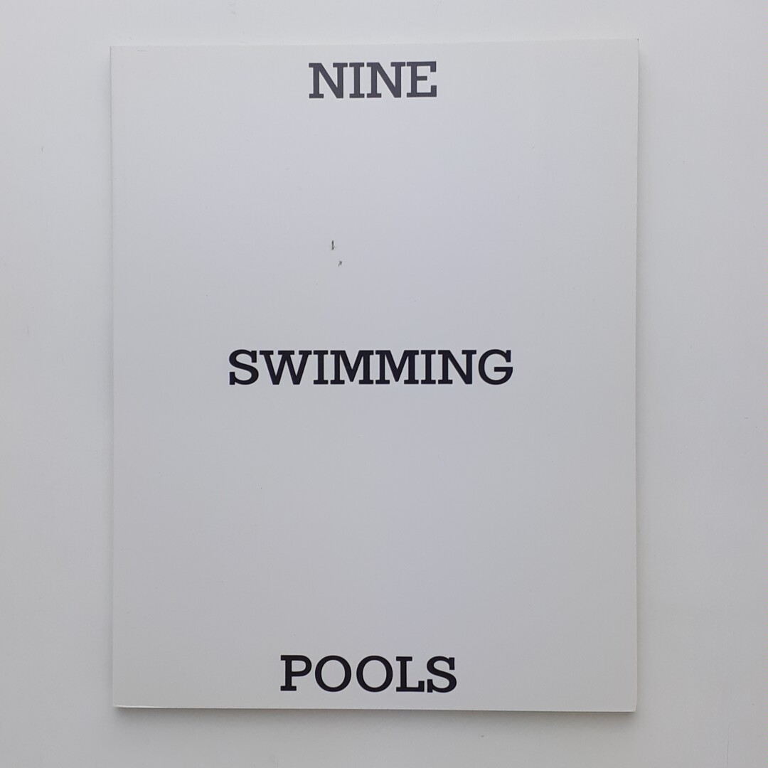 初版　NINE SWIMMING POOLS ホンマタカシSize178x140mm