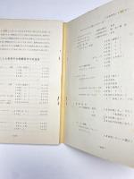 昭和50年度指導計画表