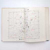 中心投影図法による 肉眼恒星図