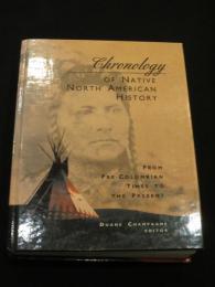CHRONOLOGY OF NATIVE  NORTH AMERICAN HISTORY